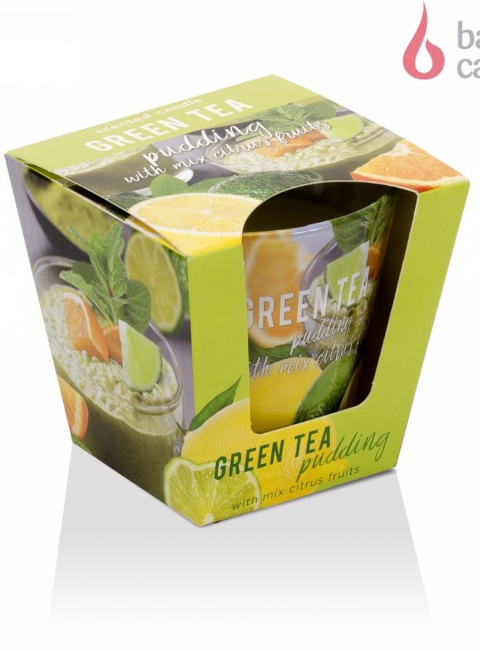 Ароматна Свещ в чаша Green Tea Pudding