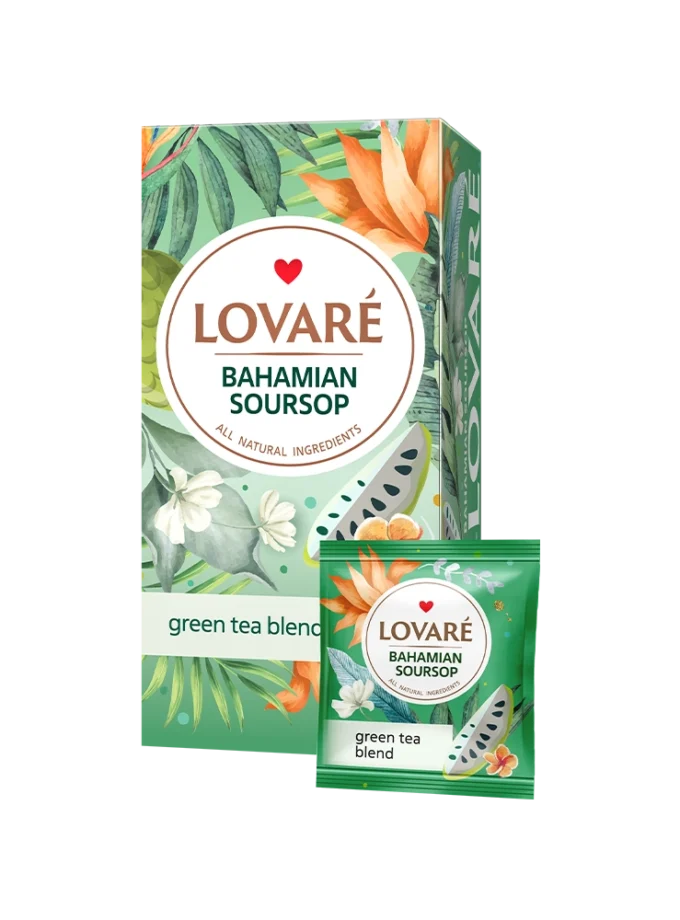 Чай в Пакетчета LOVARE Bahamian Soursop