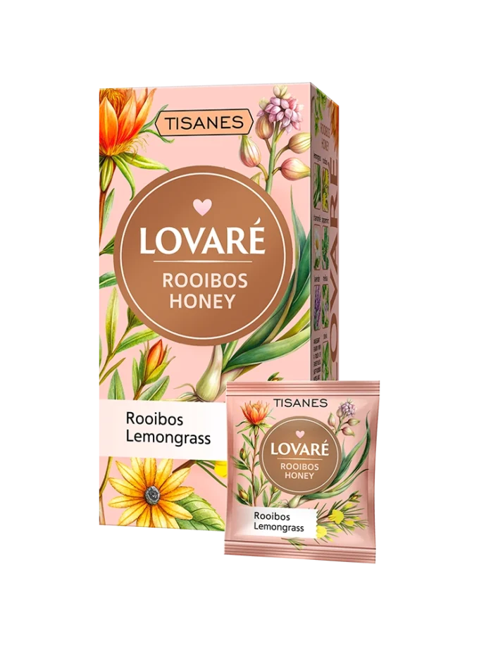 Чай в Пакетчета LOVARE Rooibos Honey